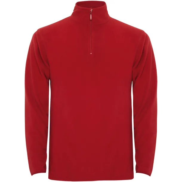Himalaya men's quarter zip fleece jacket - Roly Red