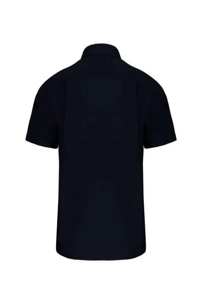  MEN'S SHORT-SLEEVED COTTON POPLIN SHIRT - Kariban Navy