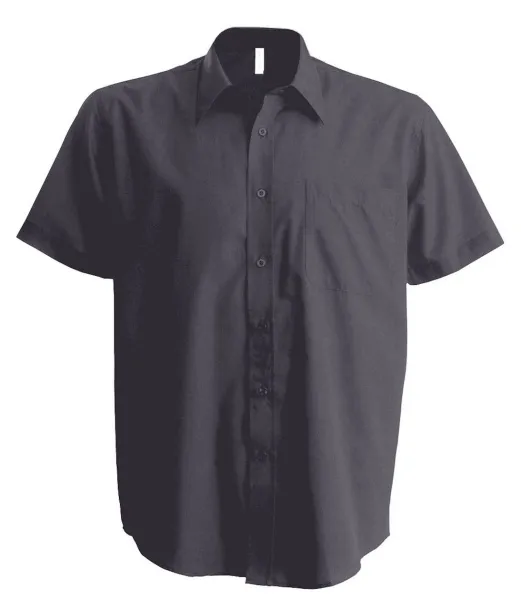  MEN'S SHORT-SLEEVED COTTON POPLIN SHIRT - Kariban Cink