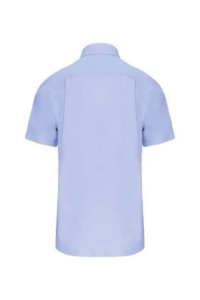  MEN'S SHORT-SLEEVED COTTON POPLIN SHIRT - Kariban Bright Sky