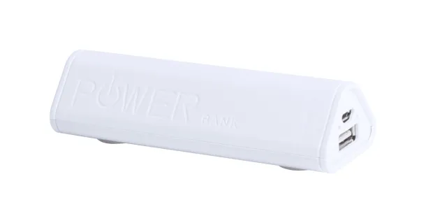 Ventur USB prijenosna baterija, 2200 mAh Bijela