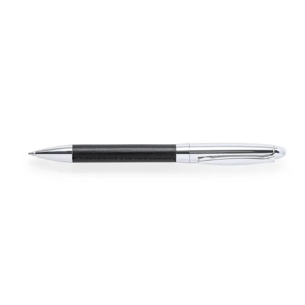  Writing set, ball pen and roller ball pen Crna