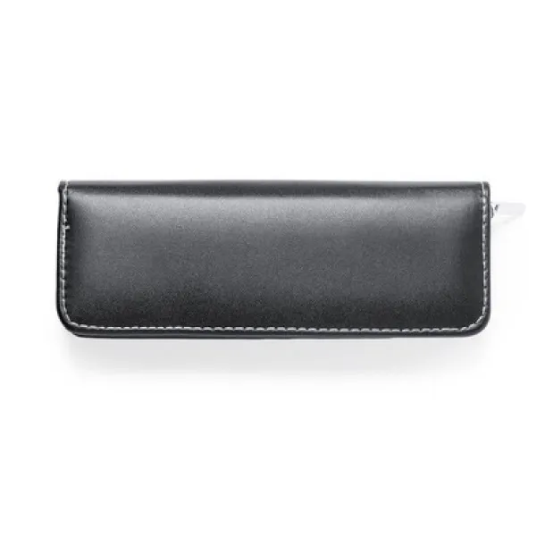  Writing set, ball pen and roller ball pen Crna