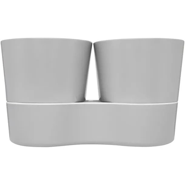 Herbs twin kitchen pot - Mepal Grey