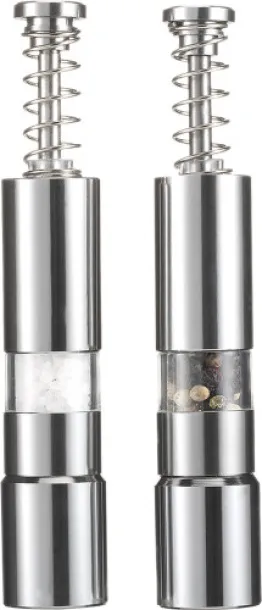  ANNALENA Stainless steel salt and pepper mill Vino