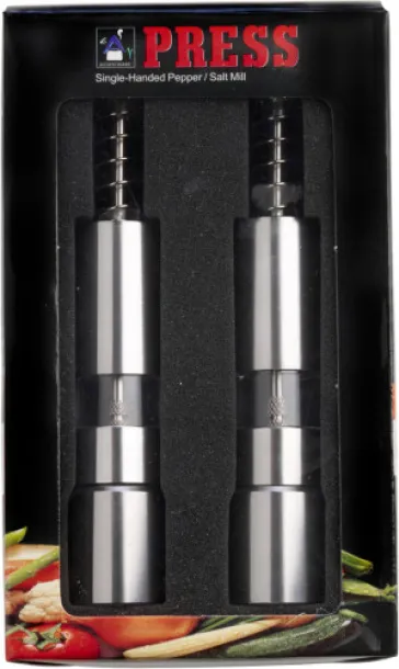  ANNALENA Stainless steel salt and pepper mill