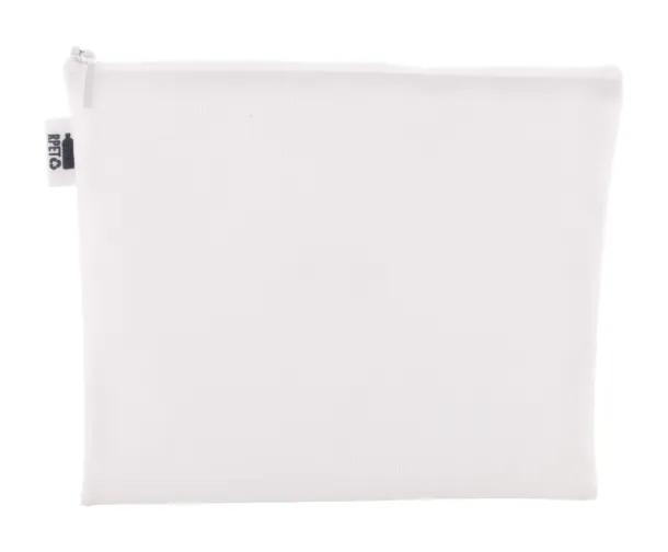 CreaBeauty L RPET custom cosmetic bag White