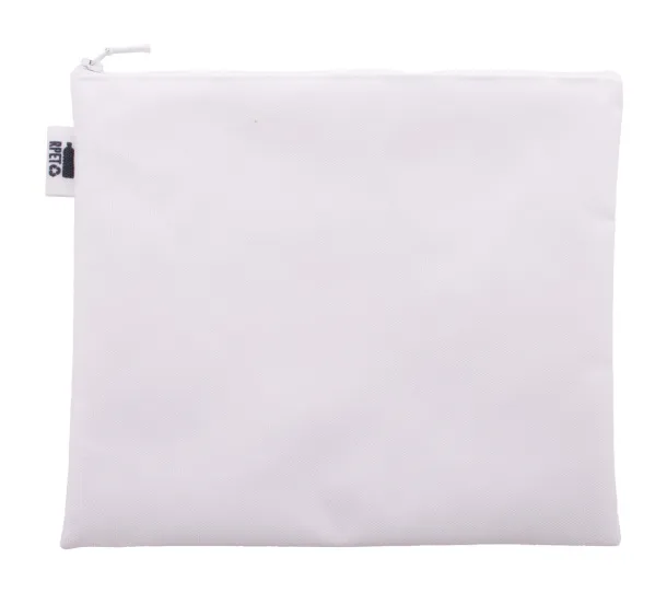 CreaBeauty L RPET custom cosmetic bag White