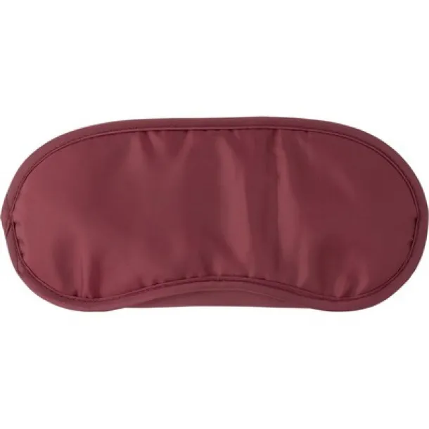  Travel eye mask burgundy