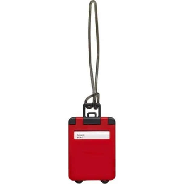  Luggage tag Crvena