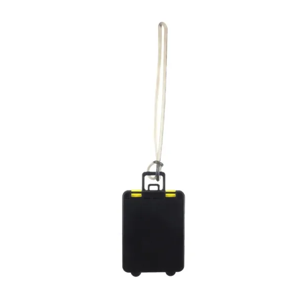  Luggage tag yellow