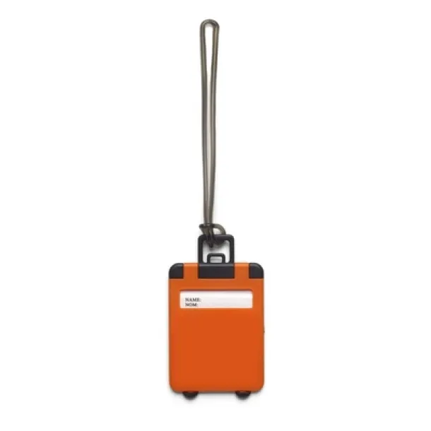  Luggage tag orange