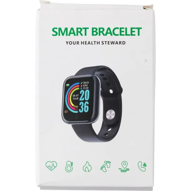 Activity tracker, wireless multifunctional watch Crna