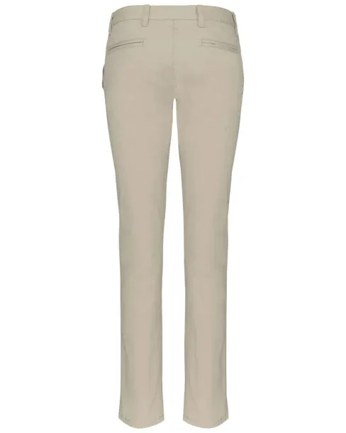  LADIES' CHINO TROUSERS - Kariban Beige