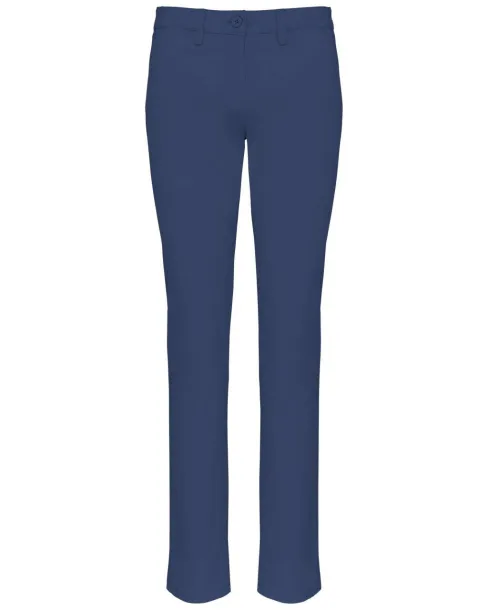  LADIES' CHINO TROUSERS - Kariban Deep Blue