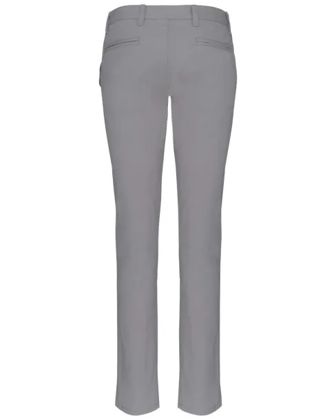  LADIES' CHINO TROUSERS - Kariban Fine Grey