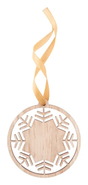 Lundamo Christmas tree ornament Natural Gold