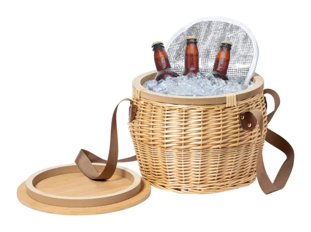 Gaxe wicker picnic basket Natural