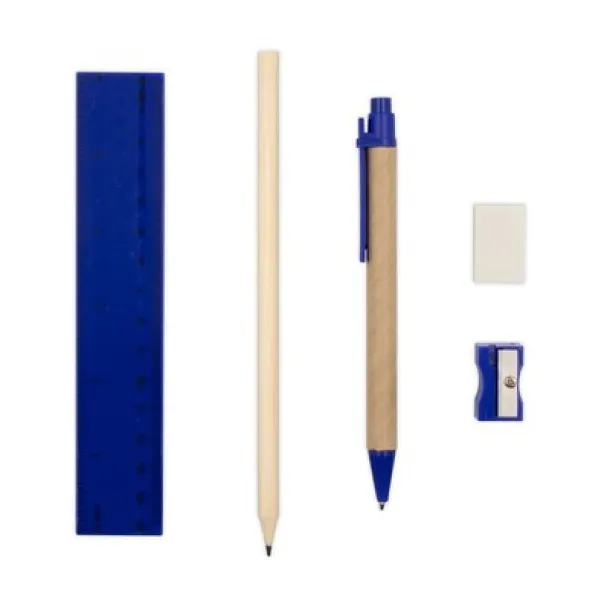  School set, pencil case Mornarski plava