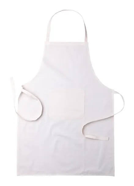 Crudo cotton apron Beige