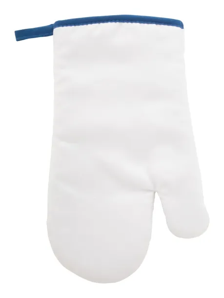 Silax oven mitt White Blue