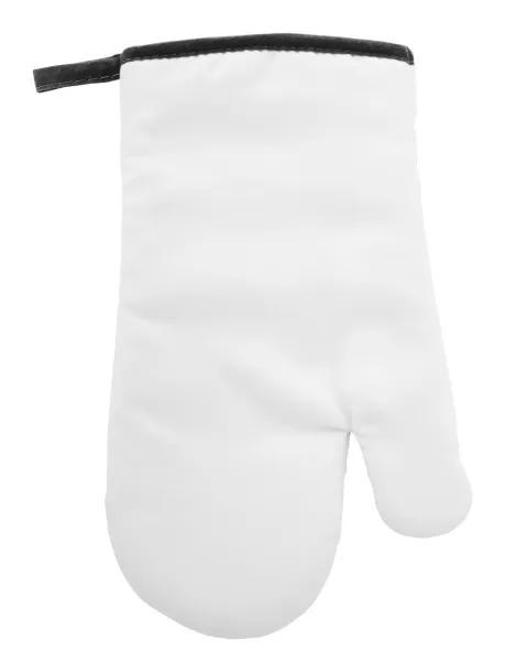 Silax oven mitt White Black