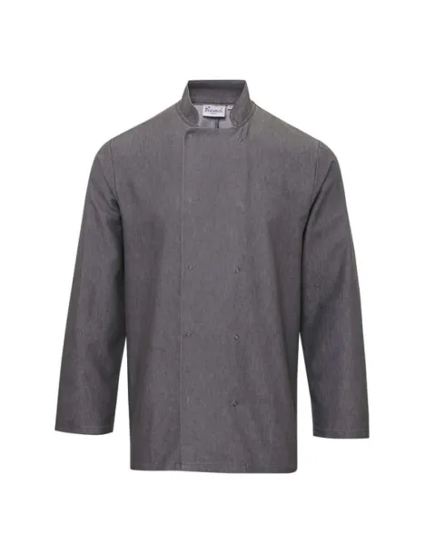  CHEF'S DENIM JACKET - Premier Full Grey