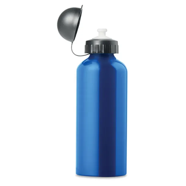 BISCING Metal drinking bottle (600 ml) Blue