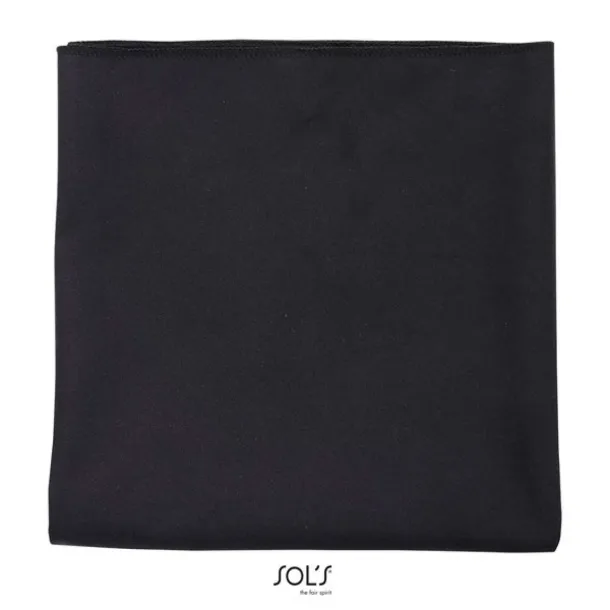 SOL'S ATOLL 70 Ručnik od mikrofibre, 190 g/m2 - SOL'S Crna