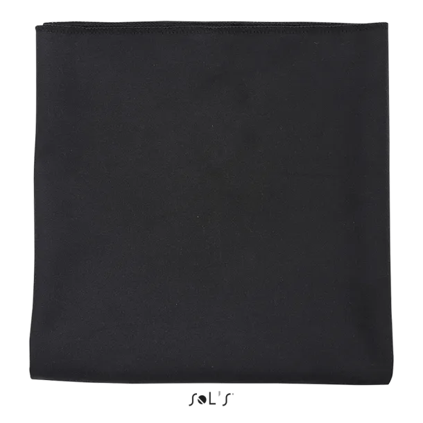 SOL'S ATOLL 70 Ručnik od mikrofibre, 190 g/m2 - SOL'S Crna