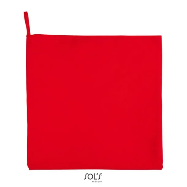 SOL'S ATOLL 70 MICROFIBRE TOWEL - SOL'S Red