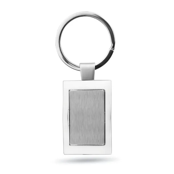 HARROBS Metal key ring shiny silver