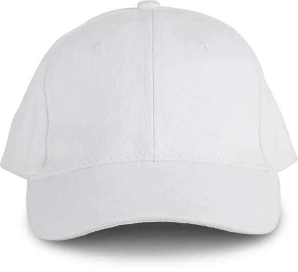  OEKOTEX CERTIFIED 6 PANEL CAP - K-UP White