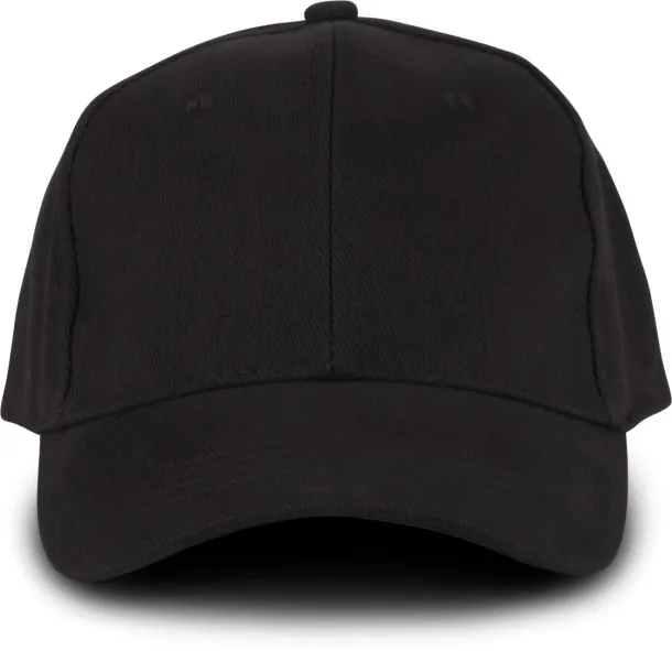  OEKOTEX CERTIFIED 6 PANEL CAP - K-UP Black