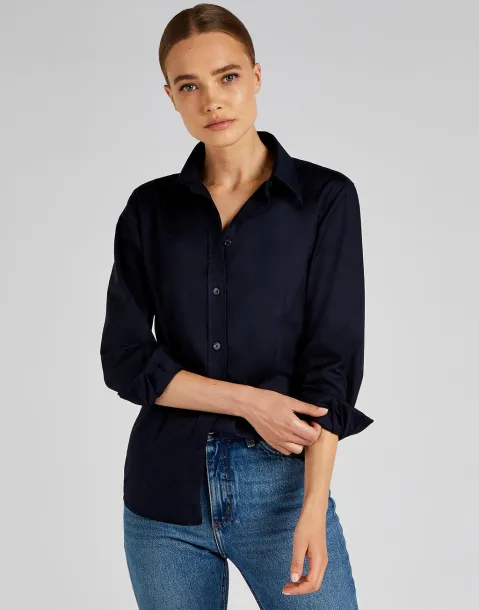  Women's Tailored Fit Workwear Oxford Shirt - Kustom Kit