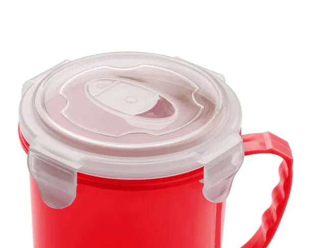 CREME Soup container  640 ml Red