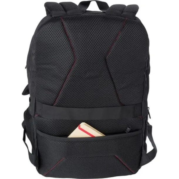  RPET laptop backpack 15" black