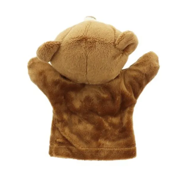 Ripley Plush teddy bear, hand puppet brown