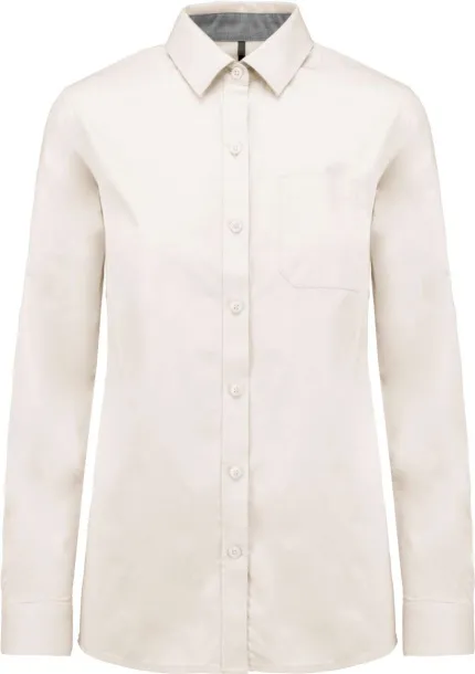  LADIES’ NEVADA LONG SLEEVE COTTON SHIRT - Kariban Angora