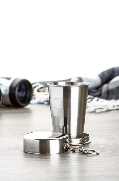 Nautilus foldable cup Silver