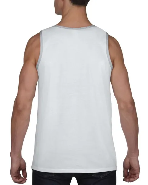  ADULT LIGHTWEIGHT TANK - Anvil White Heather Grey