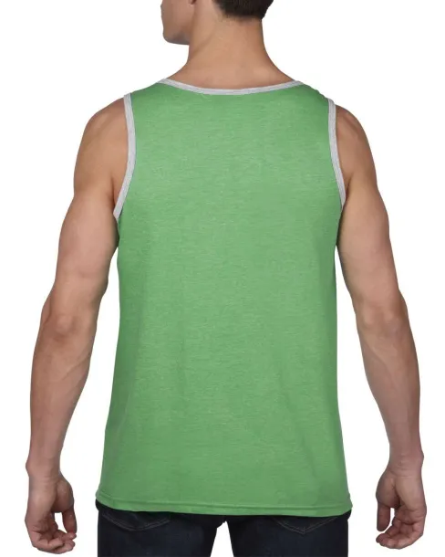  ADULT LIGHTWEIGHT TANK - Anvil Heather Green Heather Grey