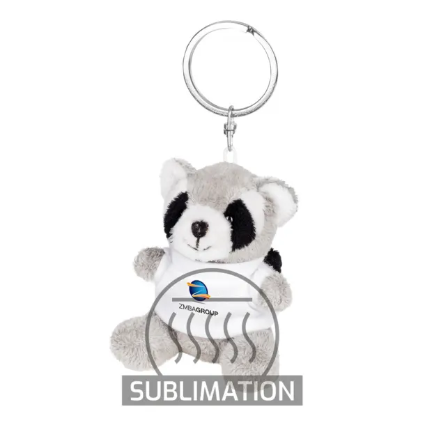 Lewis Plush racoon, keyring A69F99