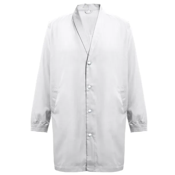 MINSK Unisex workwear smock White