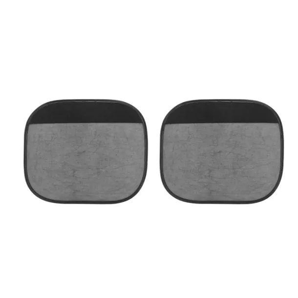 SOMBIE Set of 2 car sun shades Black