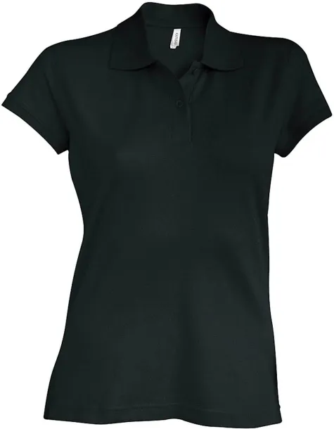 BROOKE Ženska polo majica kratkih rukava, 220 g/m2 - Kariban Crna