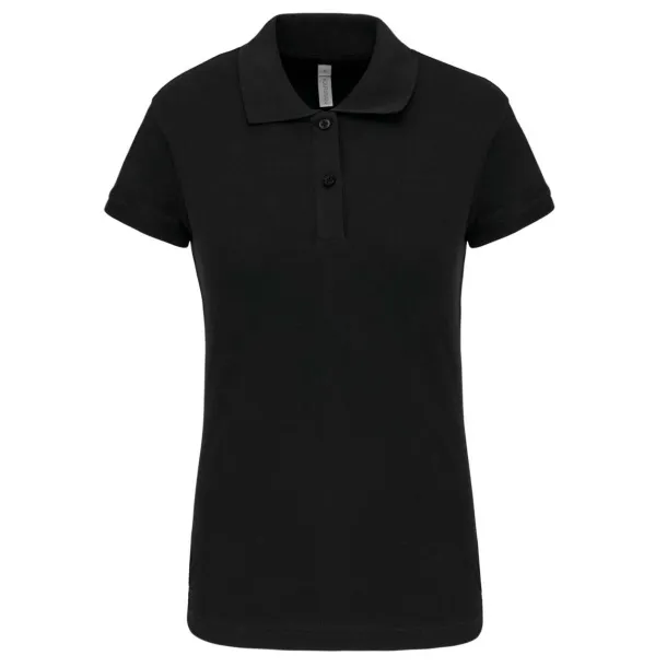 BROOKE Ženska polo majica kratkih rukava, 220 g/m2 - Kariban Crna