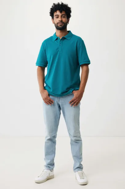  Iqoniq Yosemite unisex polo kratka majica od recikliranog pique pamuka, 220 g/m² - iqoniq 45533C