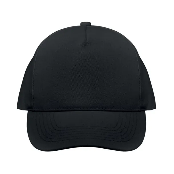 BICCA CAP Organic cotton baseball cap Black