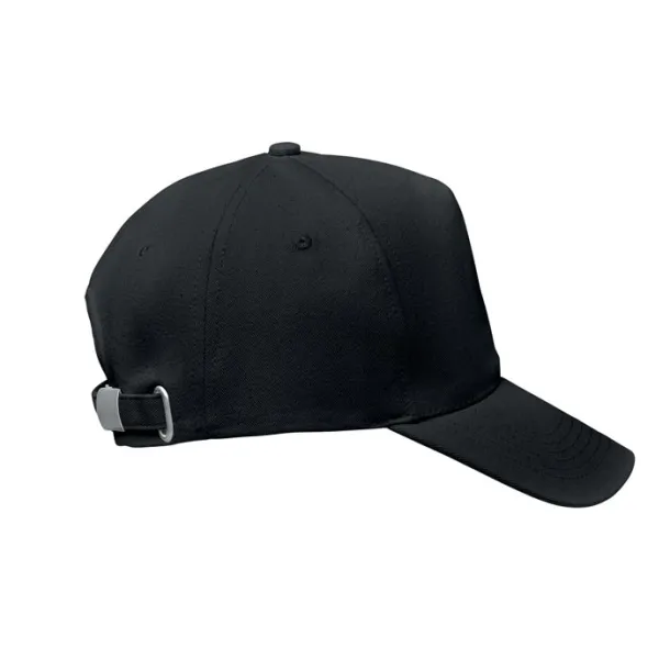 BICCA CAP Organic cotton baseball cap Black